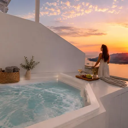 شقة Cliff Caldera Modern -volcano, Sunset & Caldera View *