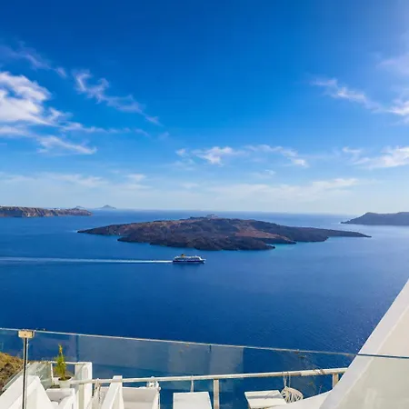 Cliff Caldera Modern -volcano, Sunset & Caldera View *