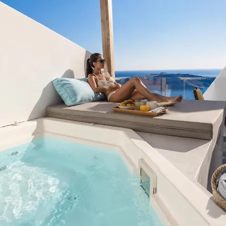 Cliff Caldera Modern -volcano, Sunset & Caldera View Appartement