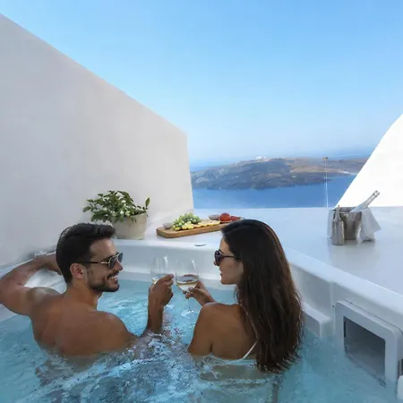 Cliff Caldera Modern -volcano, Sunset & Caldera View Appartement Firá