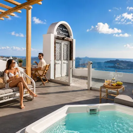 Cliff Caldera Modern -volcano, Sunset & Caldera View Appartement